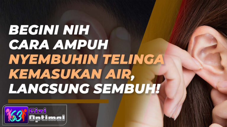 6 Cara Mengatasi Telinga Kemasukan Air